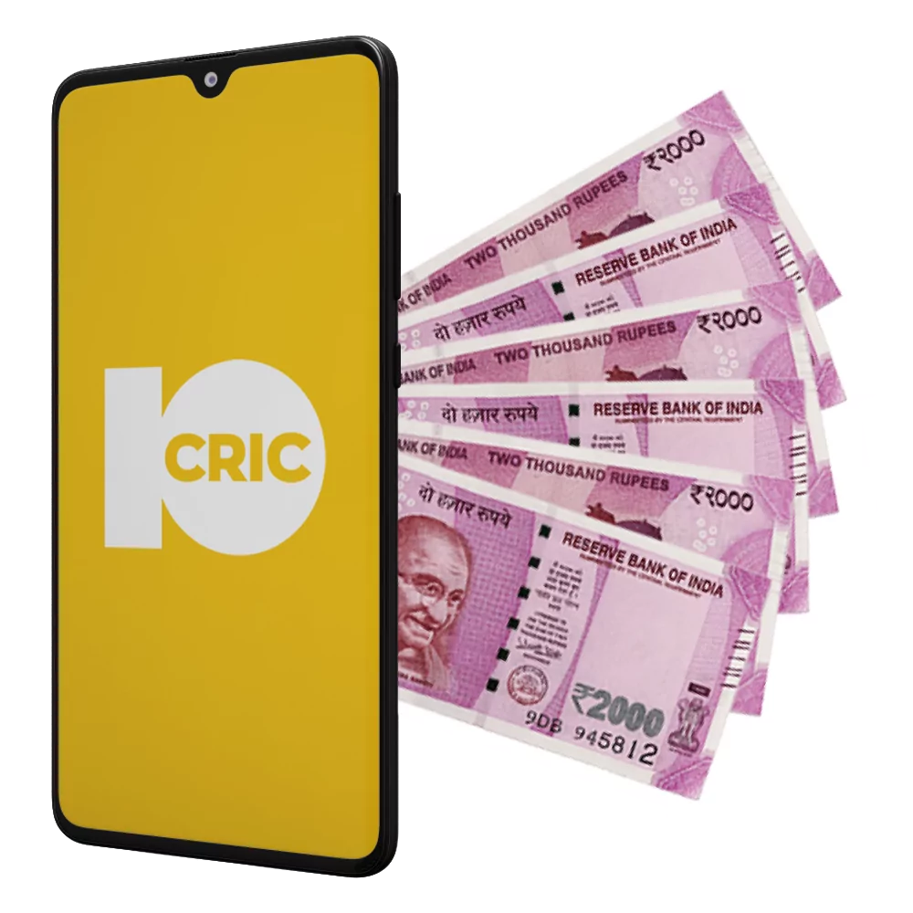 Withdrawing money from 10cric is very easy.